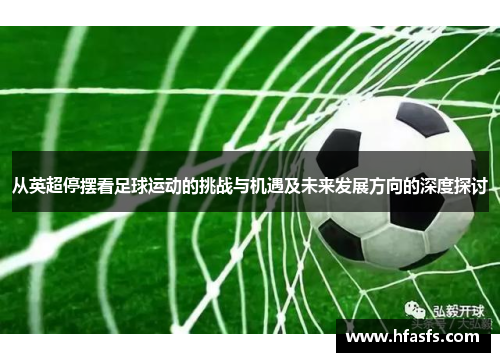 从英超停摆看足球运动的挑战与机遇及未来发展方向的深度探讨